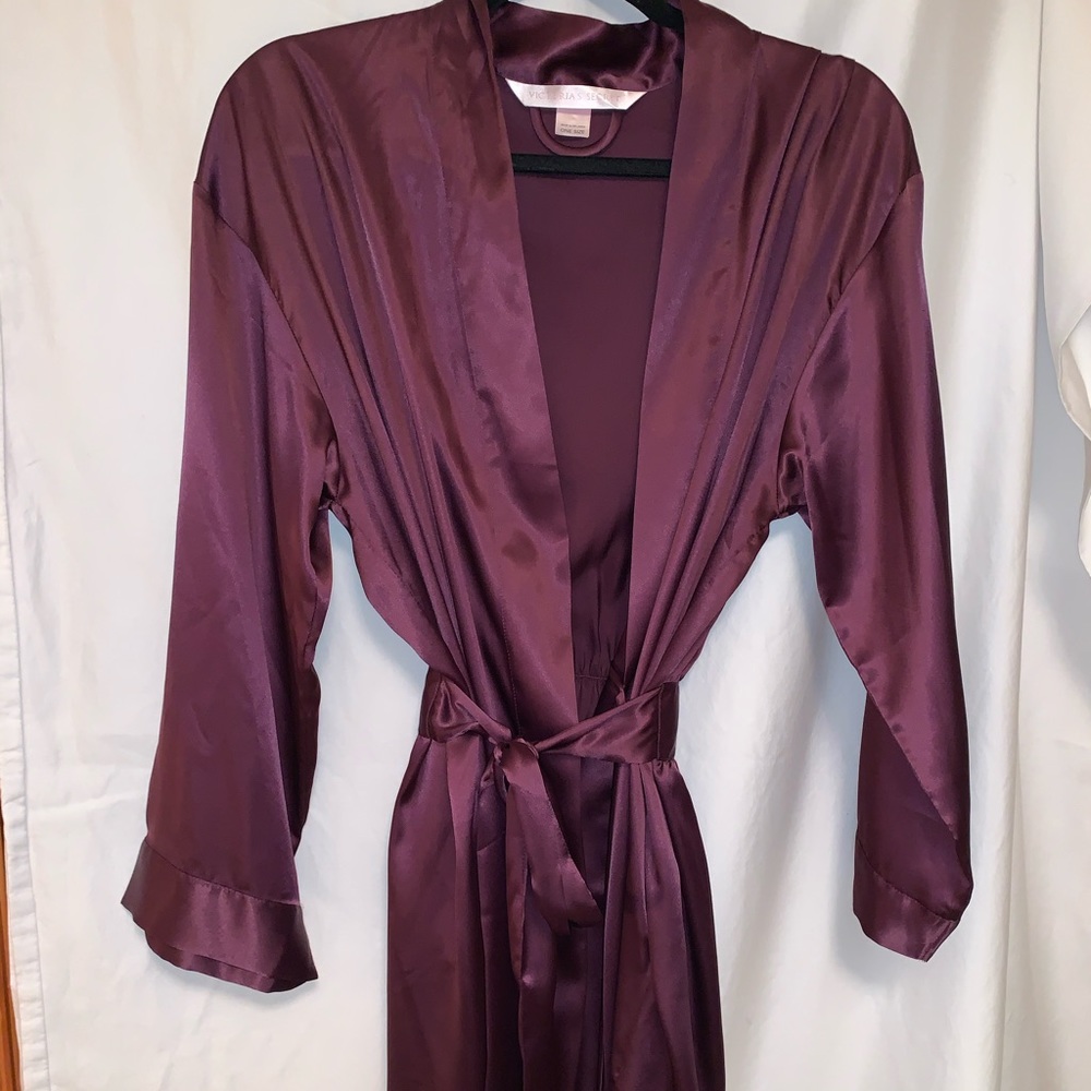 Silk robe